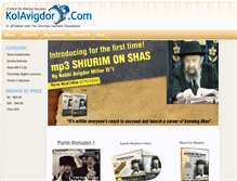 Tablet Screenshot of kolavigdor.com